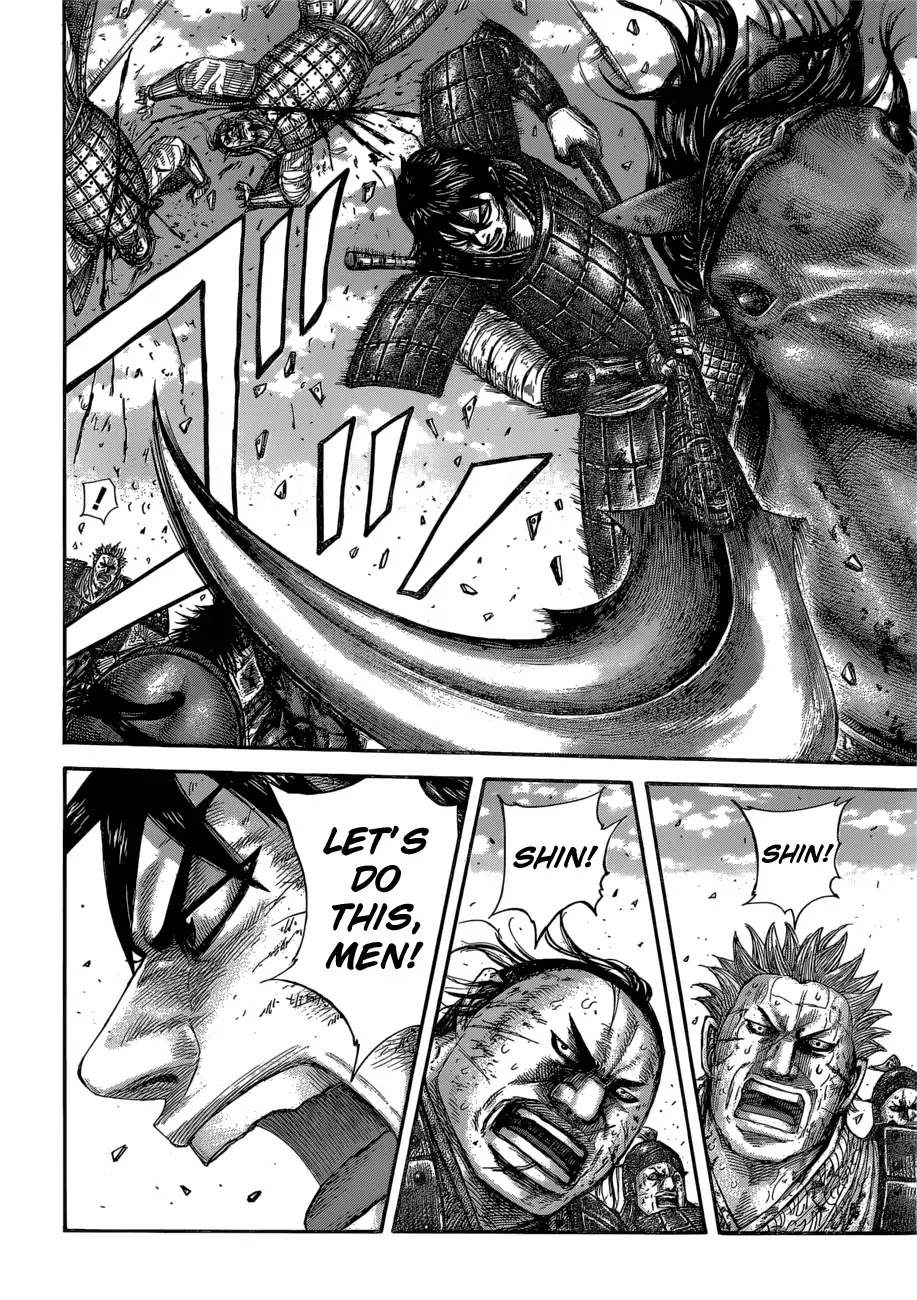 Kingdom Chapter 590 page 17 - Chapter 590: All Out on Offence