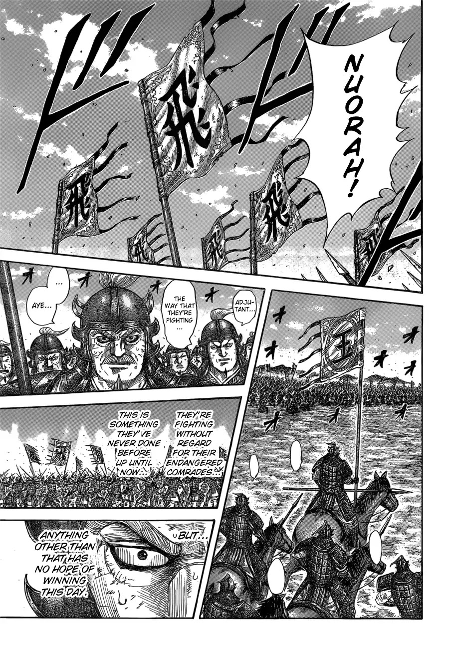 Kingdom Chapter 590 page 18 - Chapter 590: All Out on Offence