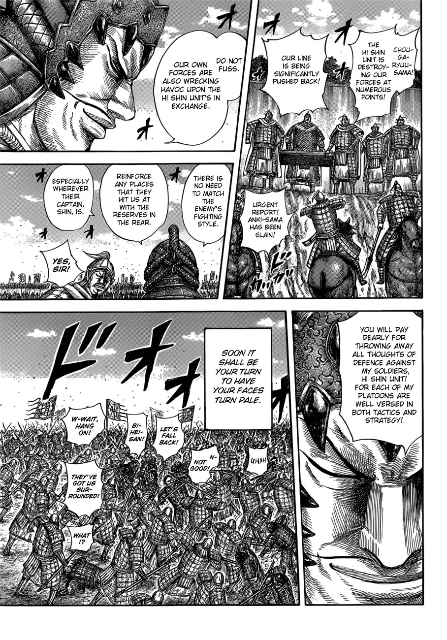 Kingdom Chapter 590 page 20 - Chapter 590: All Out on Offence