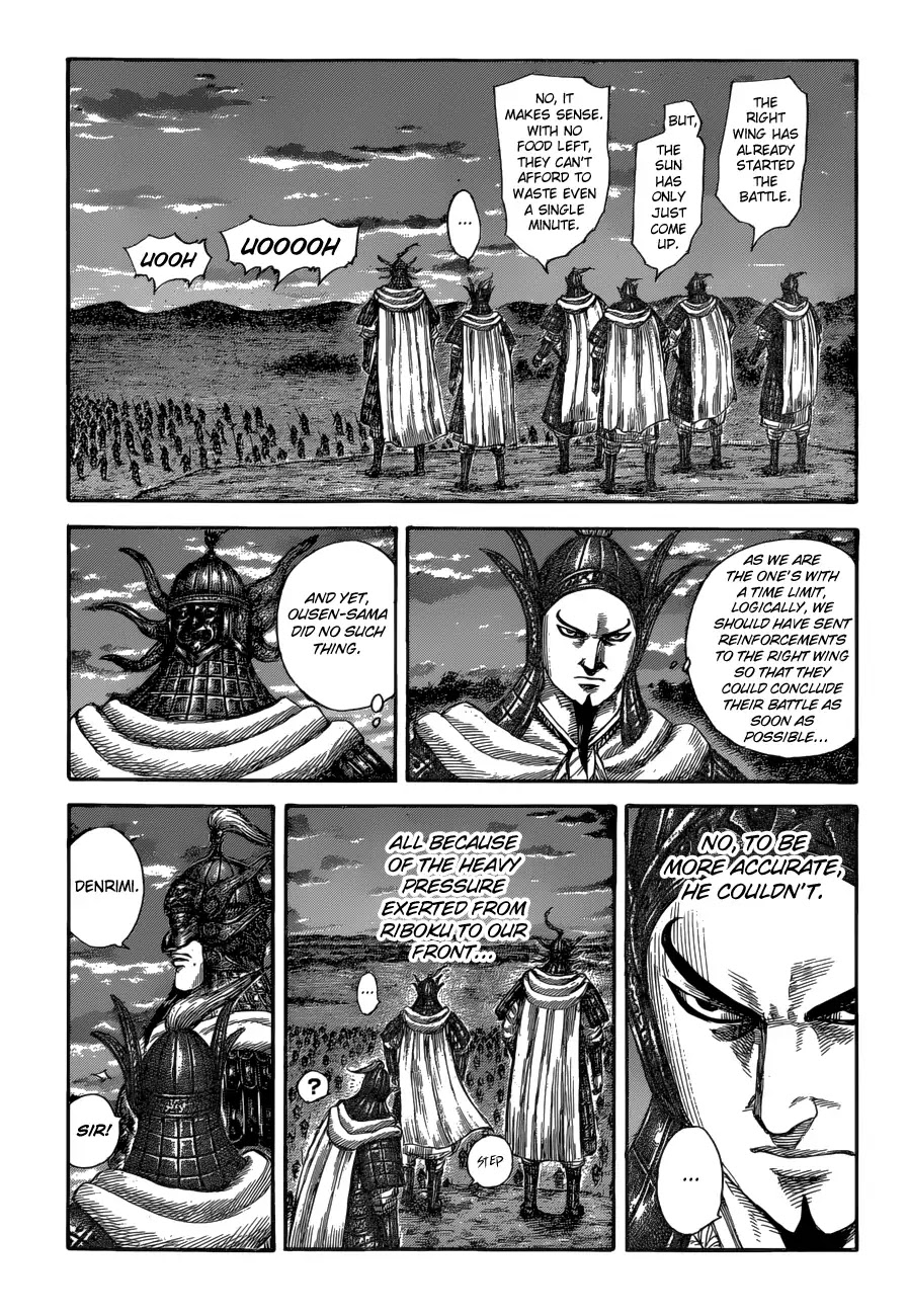Kingdom Chapter 590 page 4 - Chapter 590: All Out on Offence