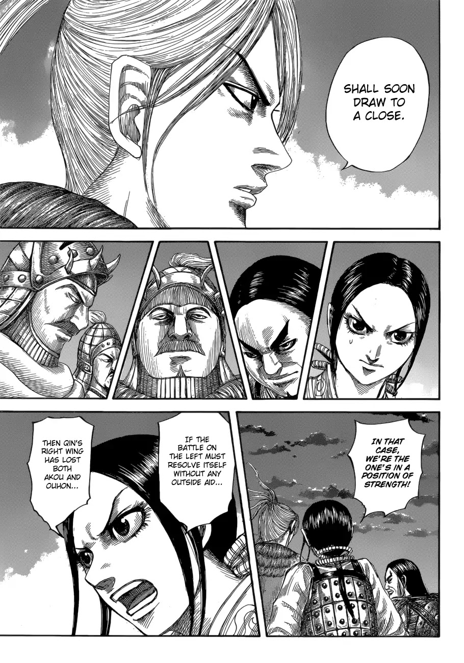 Kingdom Chapter 590 page 8 - Chapter 590: All Out on Offence