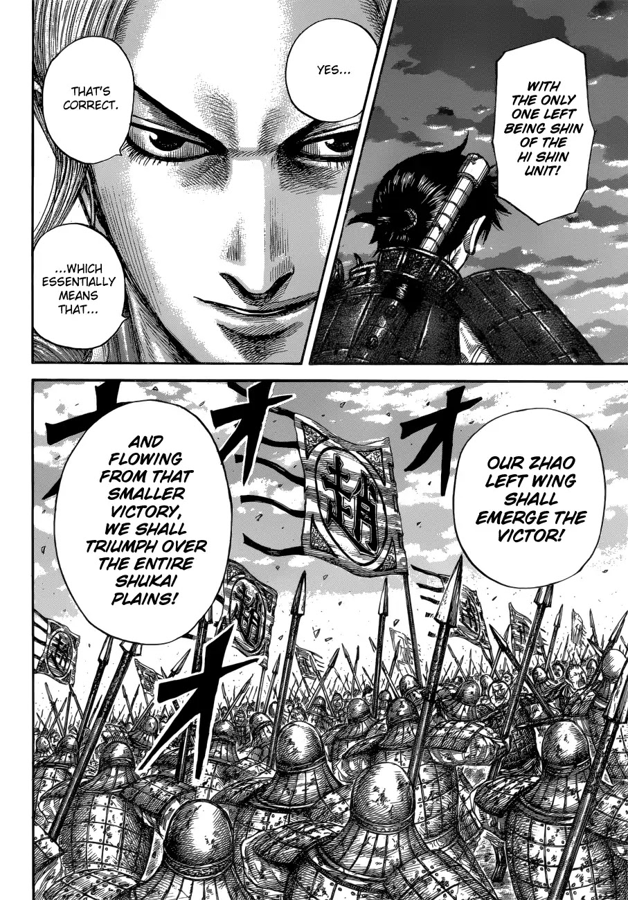 Kingdom Chapter 590 page 9 - Chapter 590: All Out on Offence