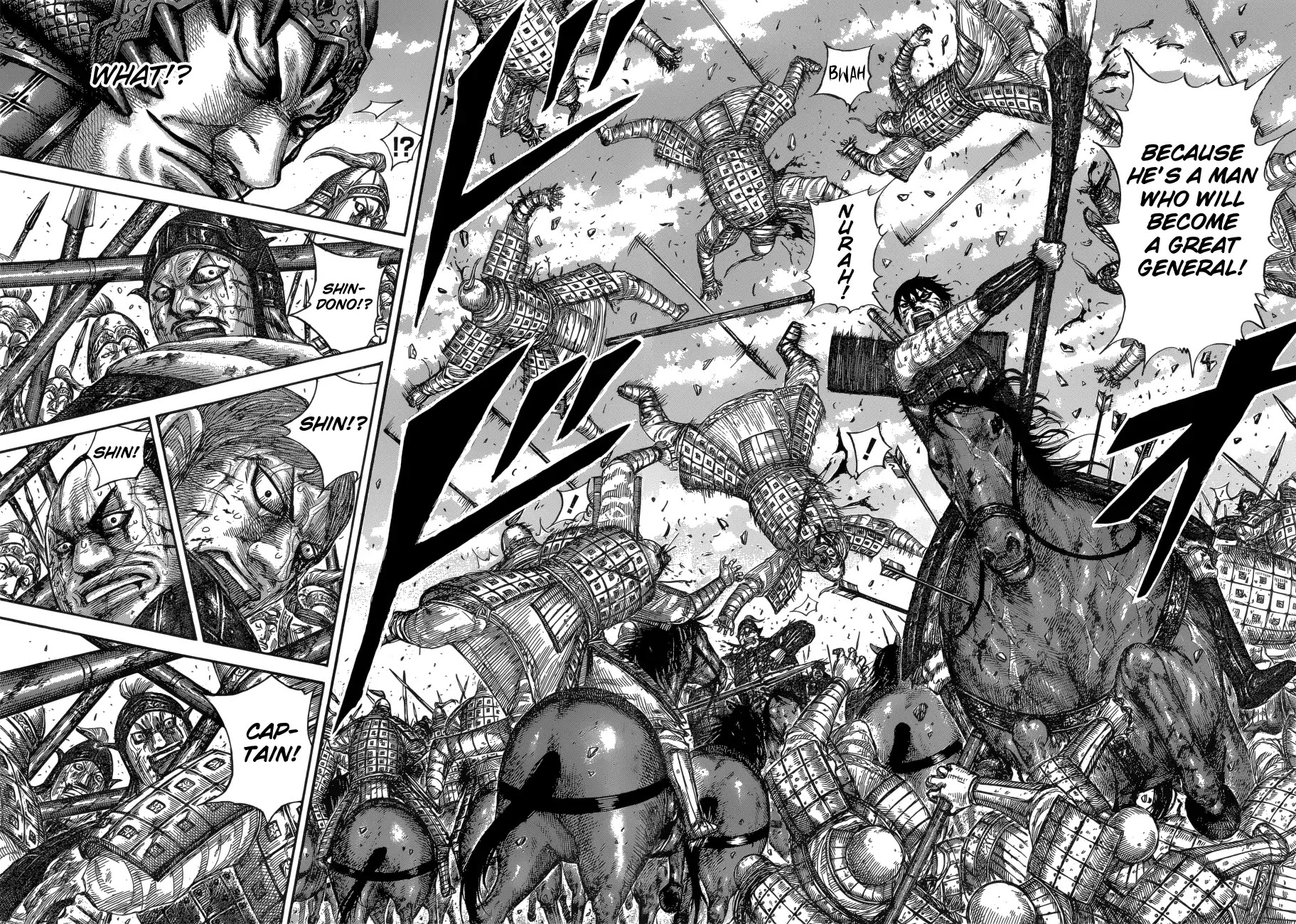 Kingdom manga, chapter 591, page 18 of 21