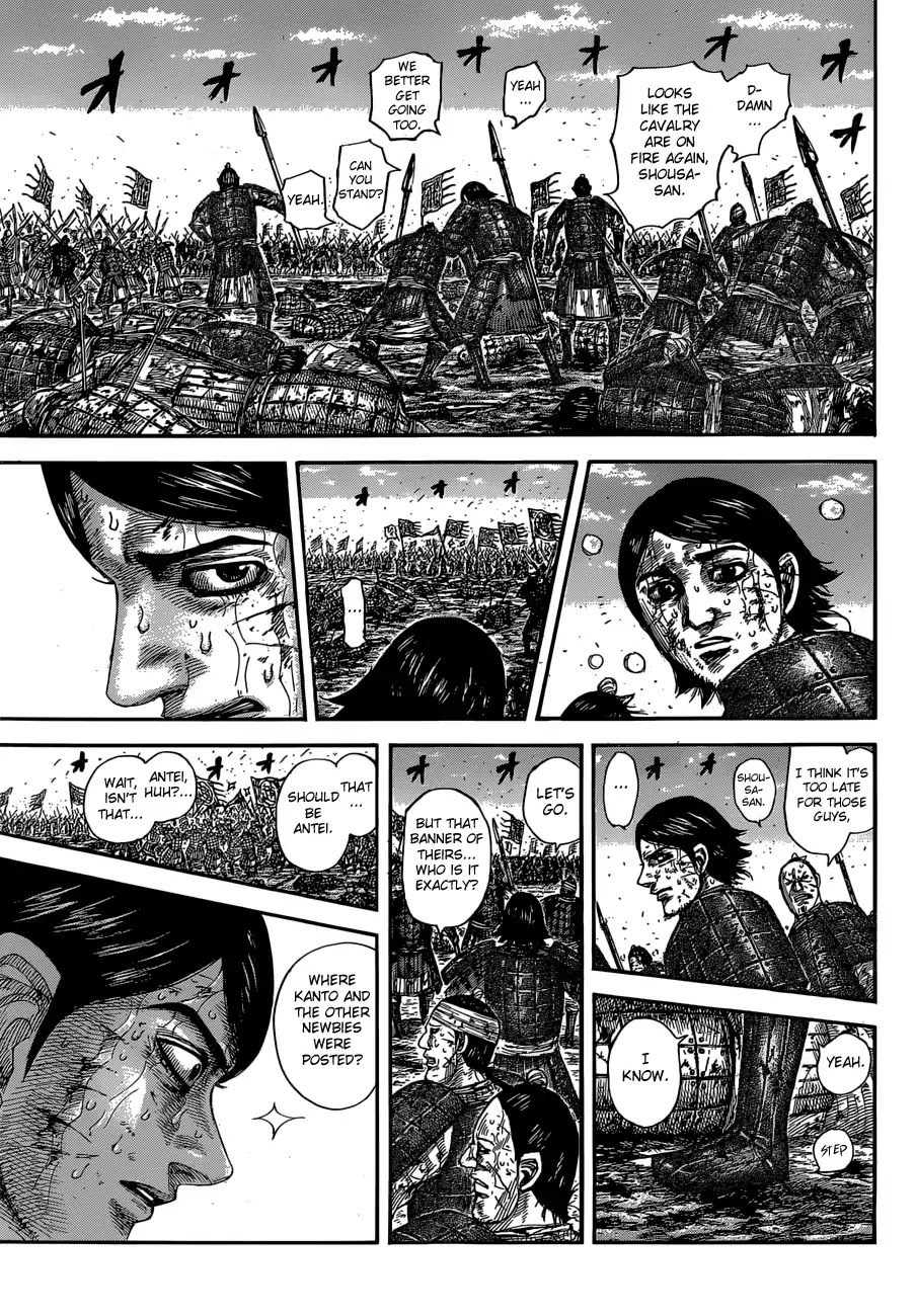 Kingdom manga, chapter 591, page 20 of 21