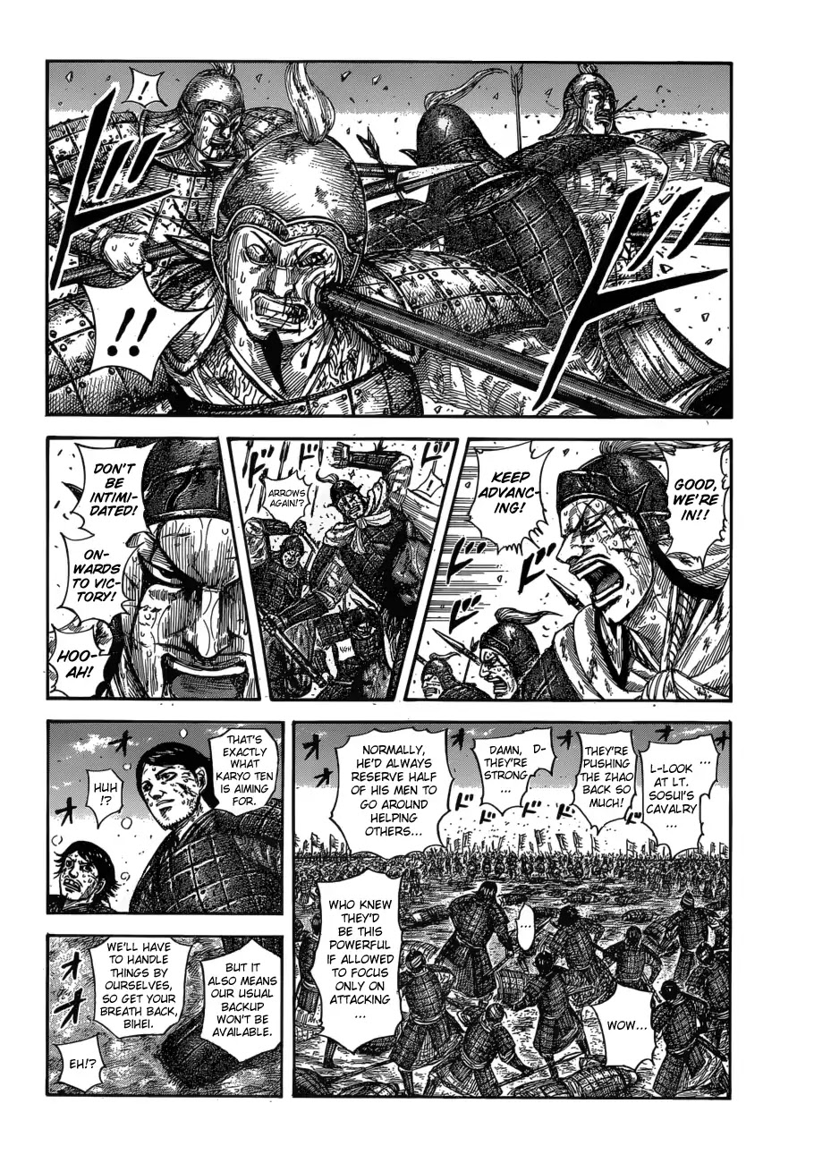 Kingdom manga, chapter 591, page 4 of 21