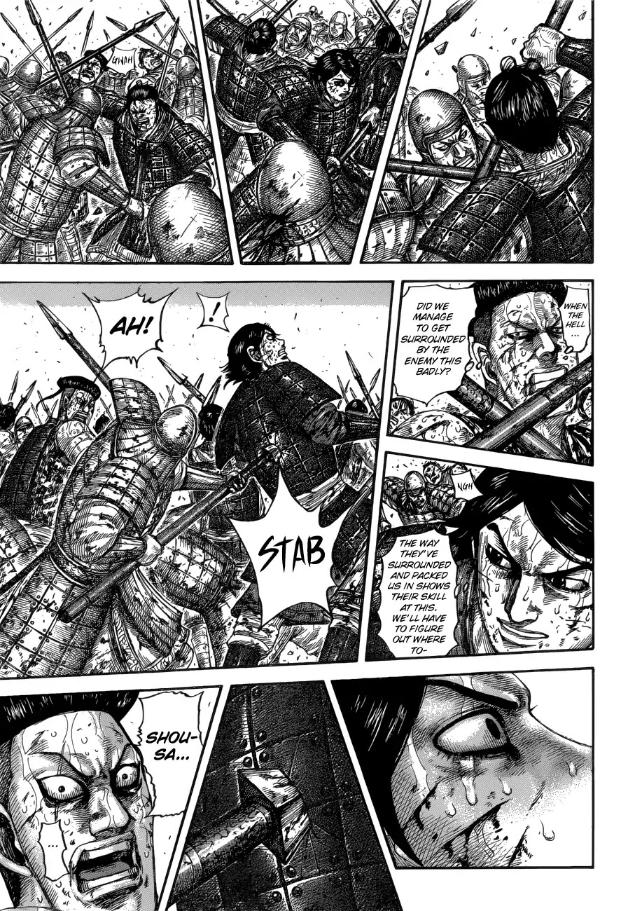 Kingdom manga, chapter 592, page 13 of 22