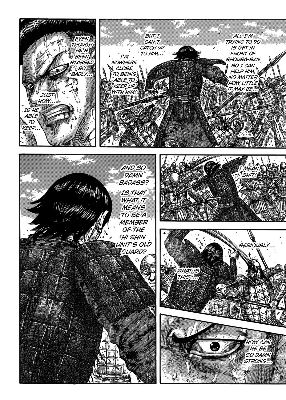 Kingdom manga, chapter 592, page 20 of 22
