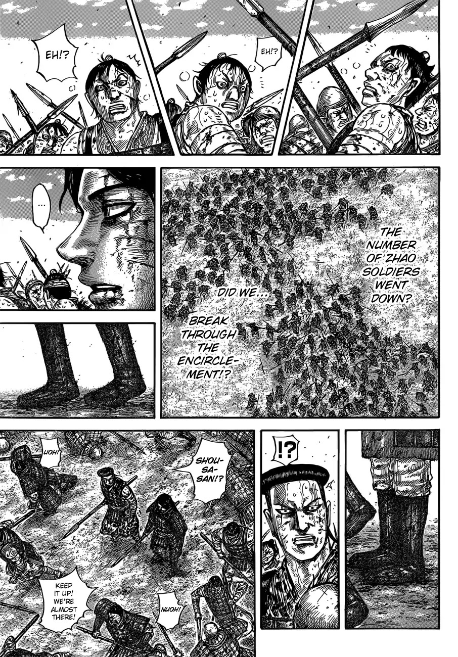 Kingdom manga, chapter 592, page 21 of 22
