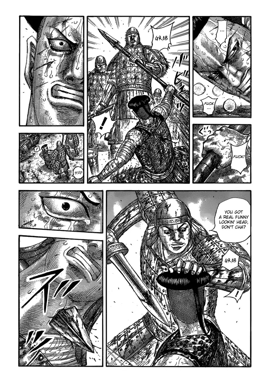 Kingdom manga, chapter 592, page 9 of 22