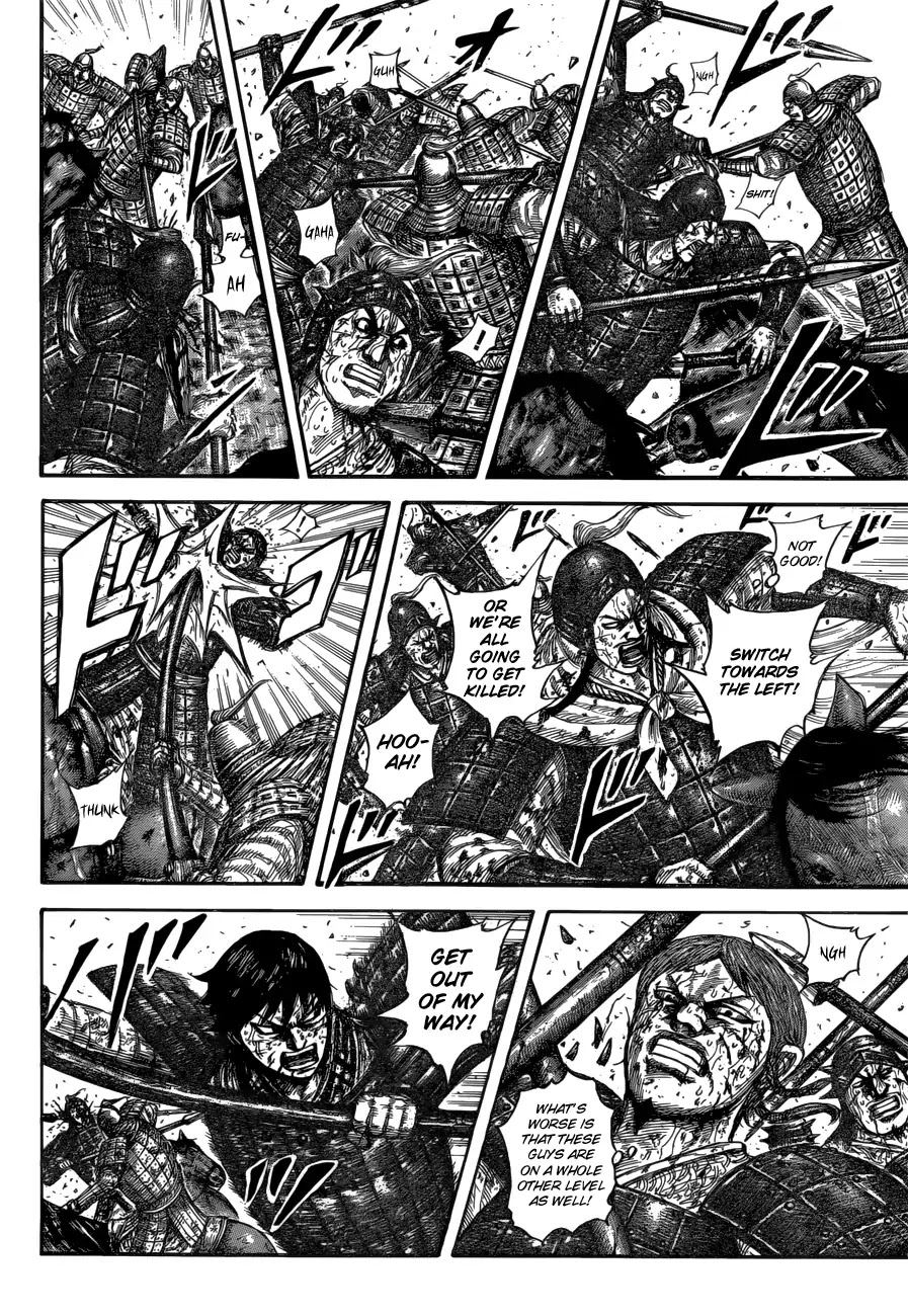 Kingdom manga, chapter 593, page 14 of 20