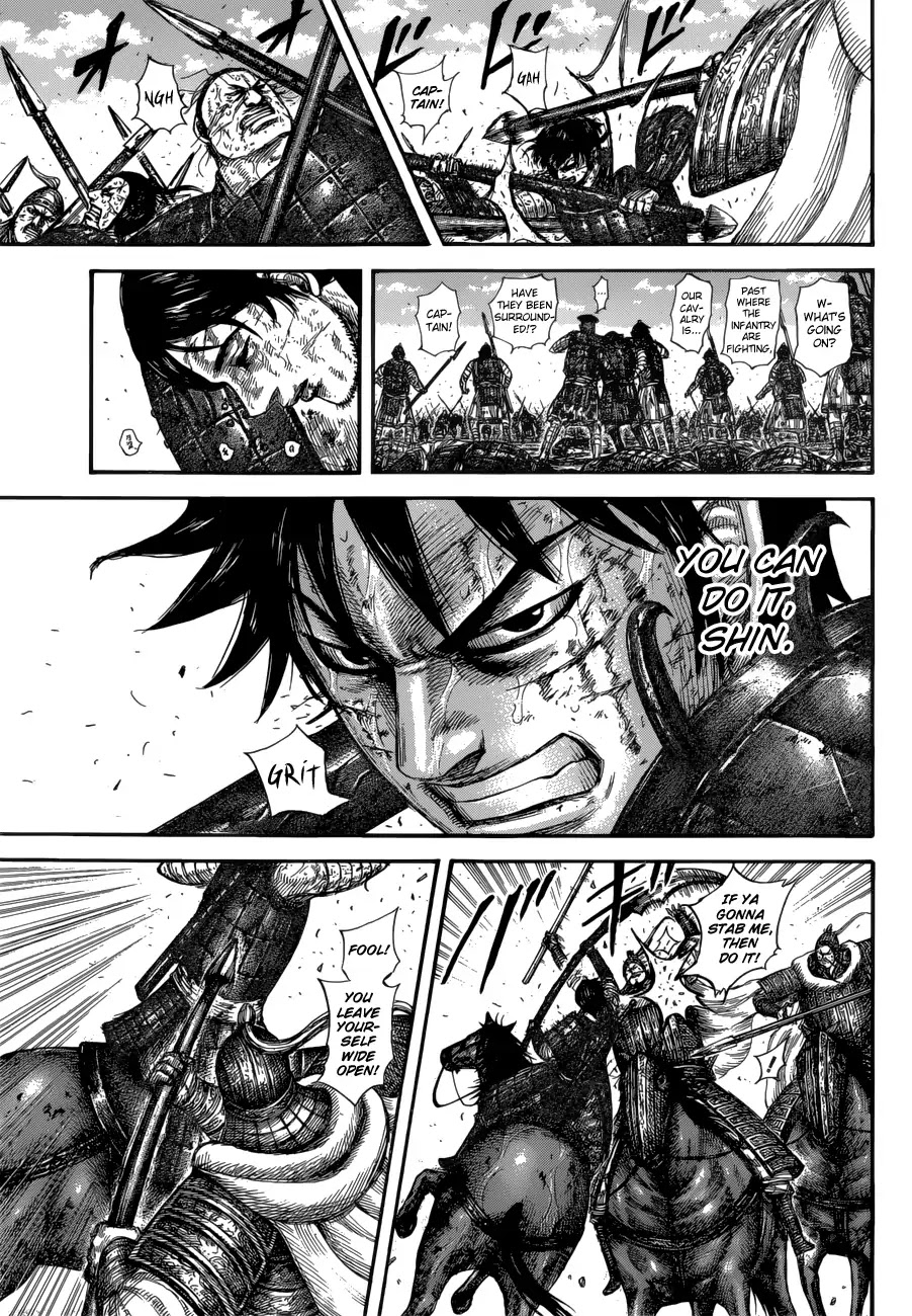 Kingdom manga, chapter 593, page 19 of 20