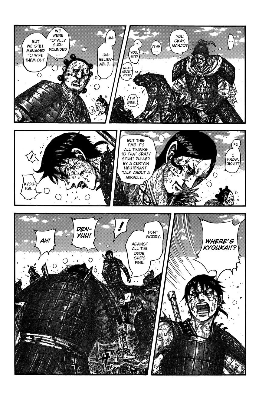 Kingdom Chapter 595 page 11 - Chapter 595: The Best