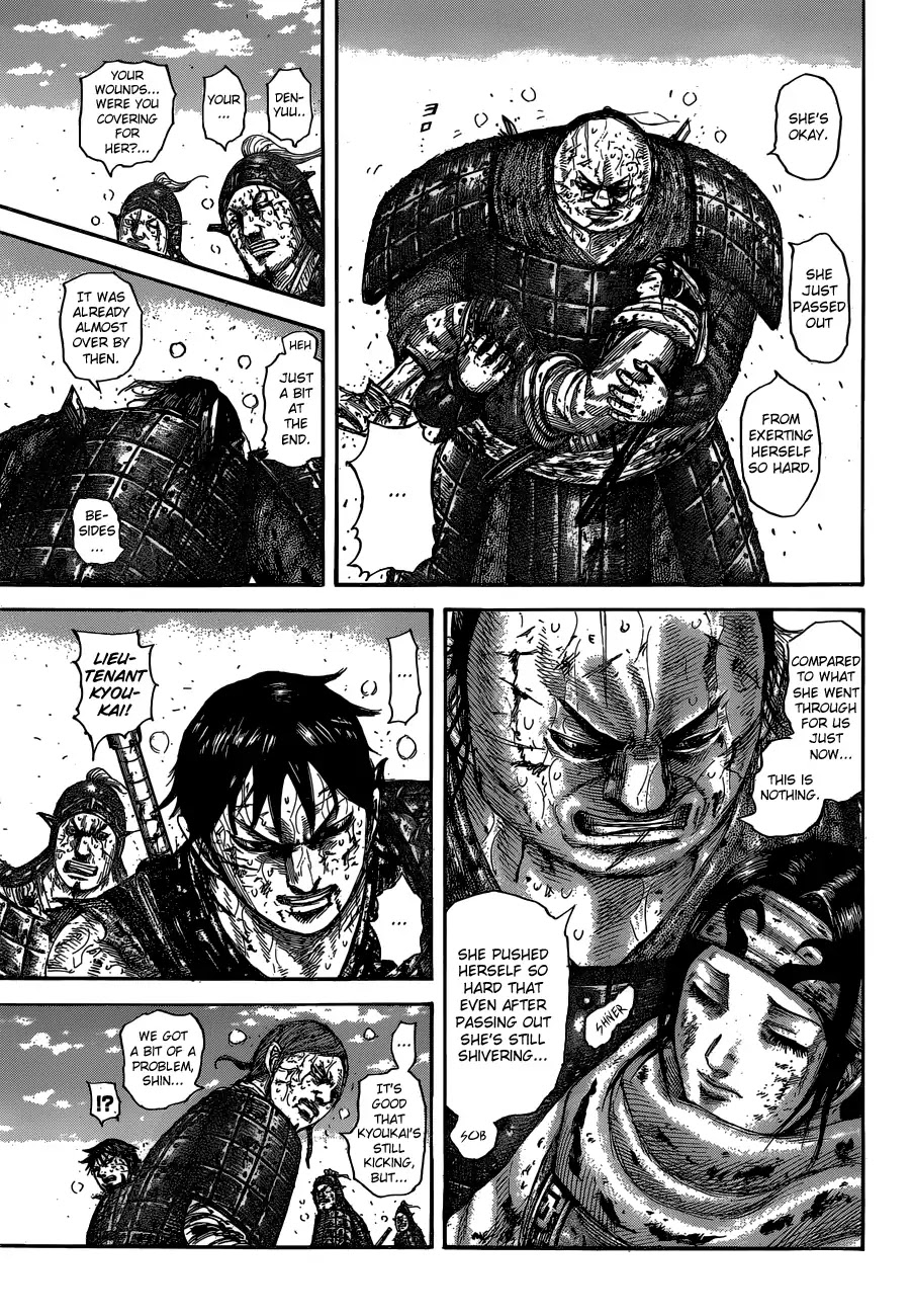 Kingdom Chapter 595 page 12 - Chapter 595: The Best