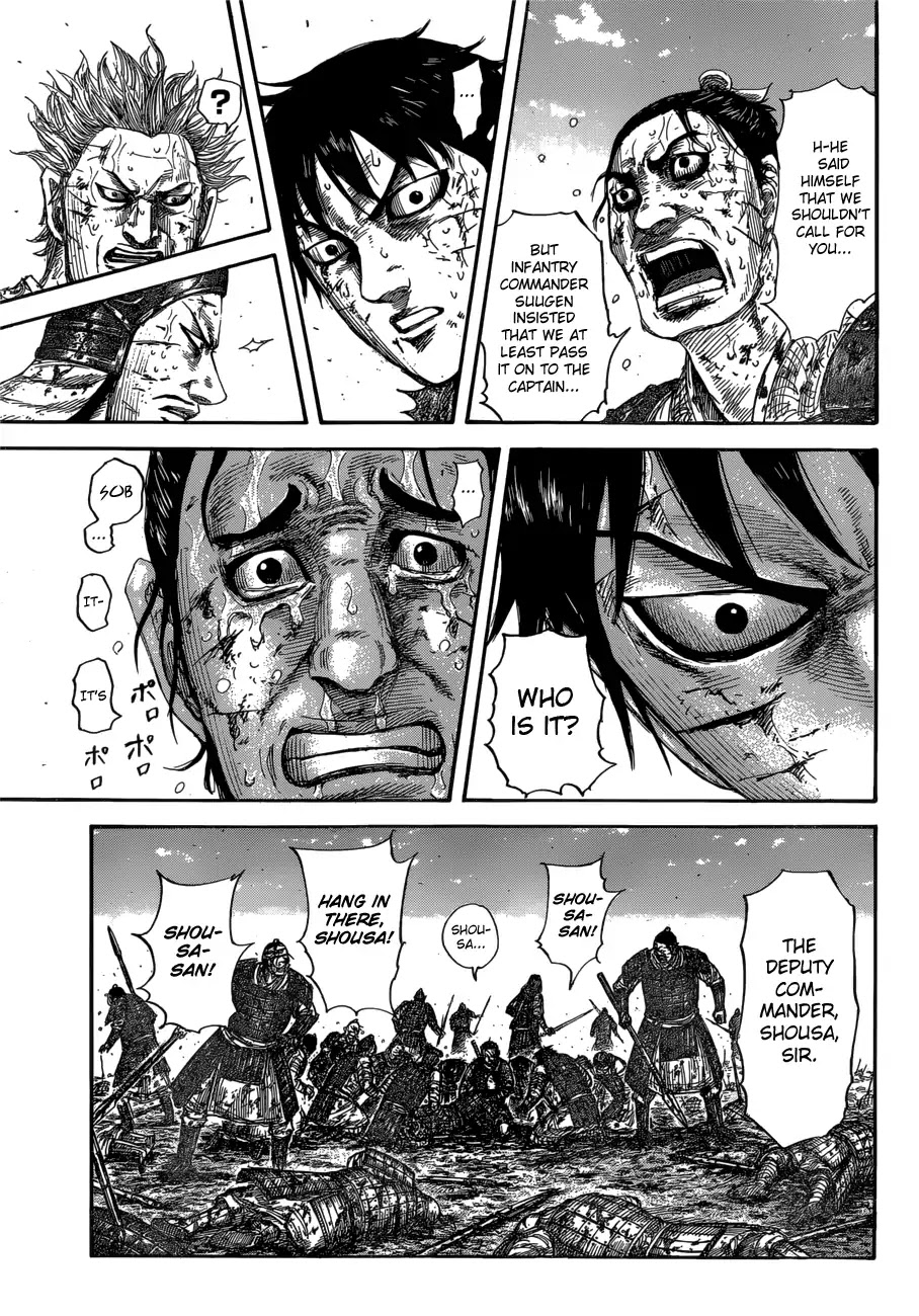 Kingdom Chapter 595 page 16 - Chapter 595: The Best