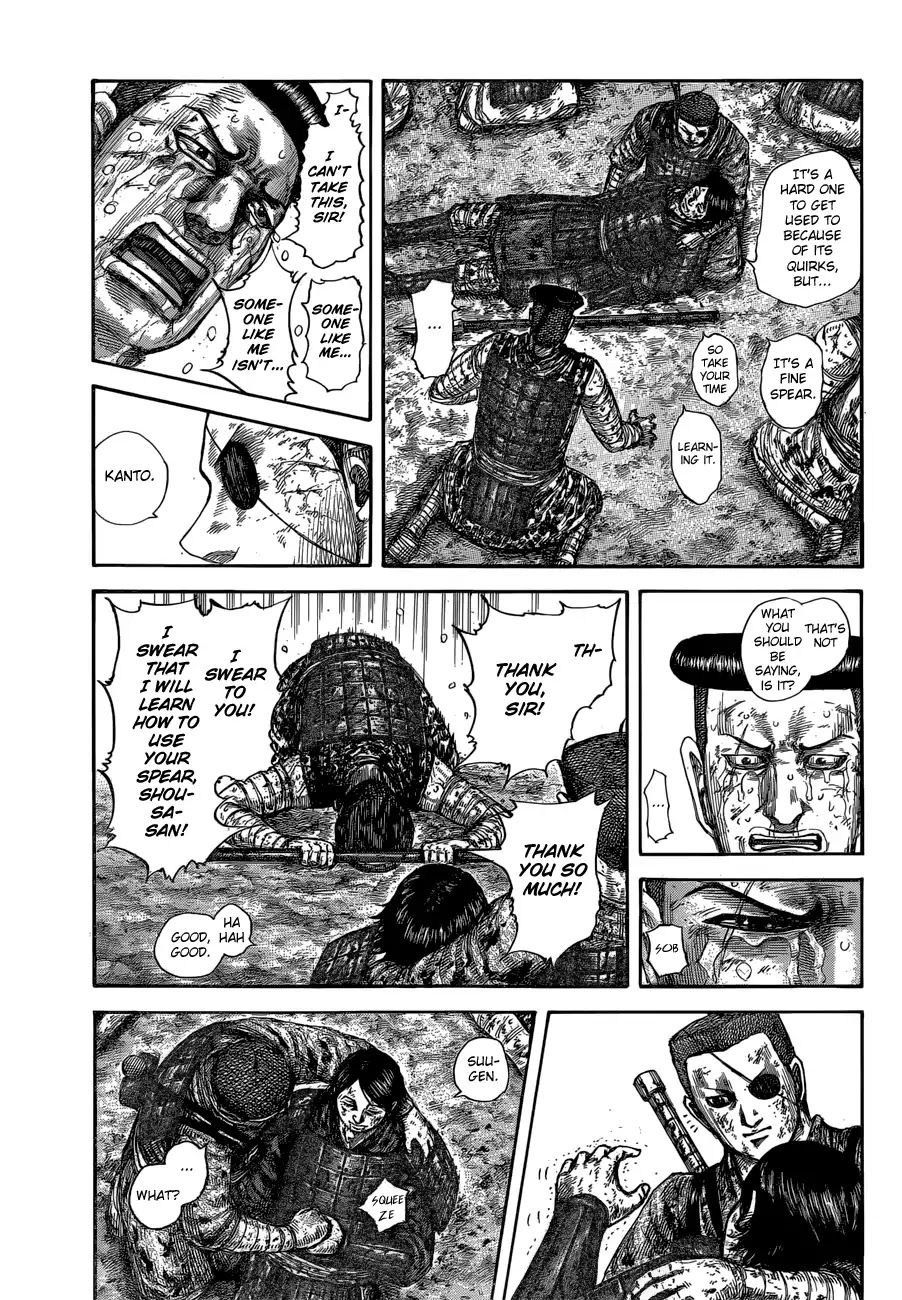 Kingdom Chapter 595 page 18 - Chapter 595: The Best