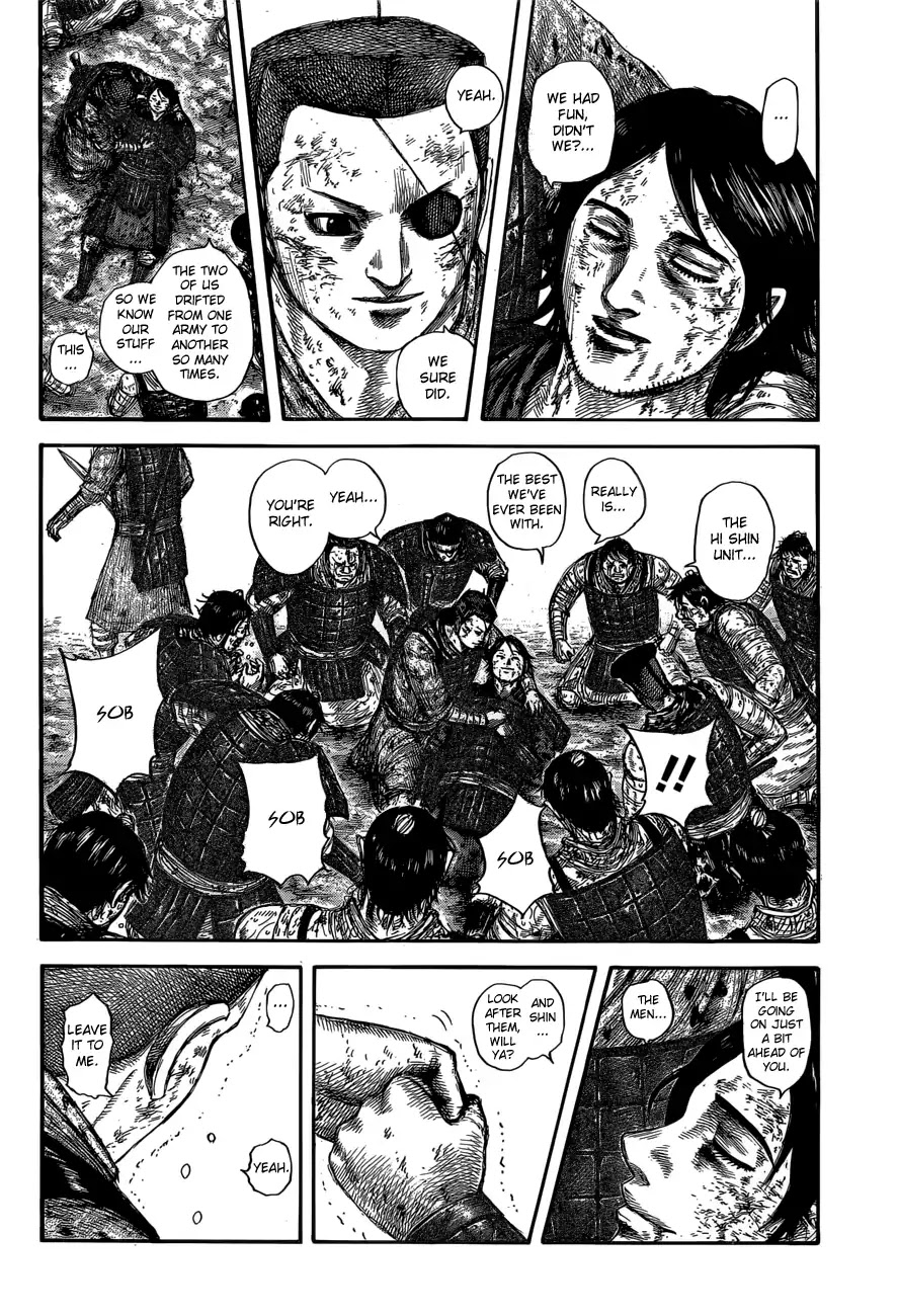 Kingdom Chapter 595 page 19 - Chapter 595: The Best