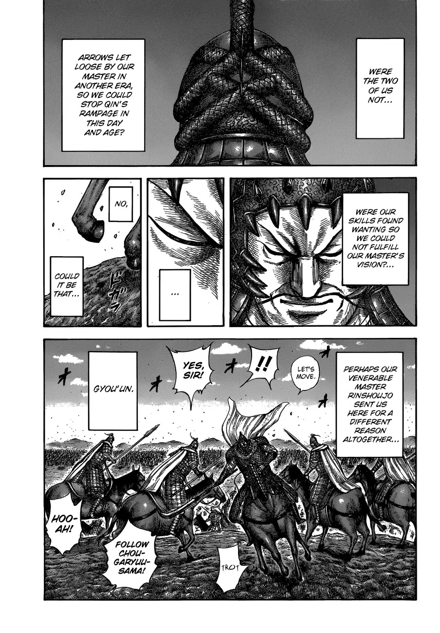 Kingdom Chapter 595 page 9 - Chapter 595: The Best