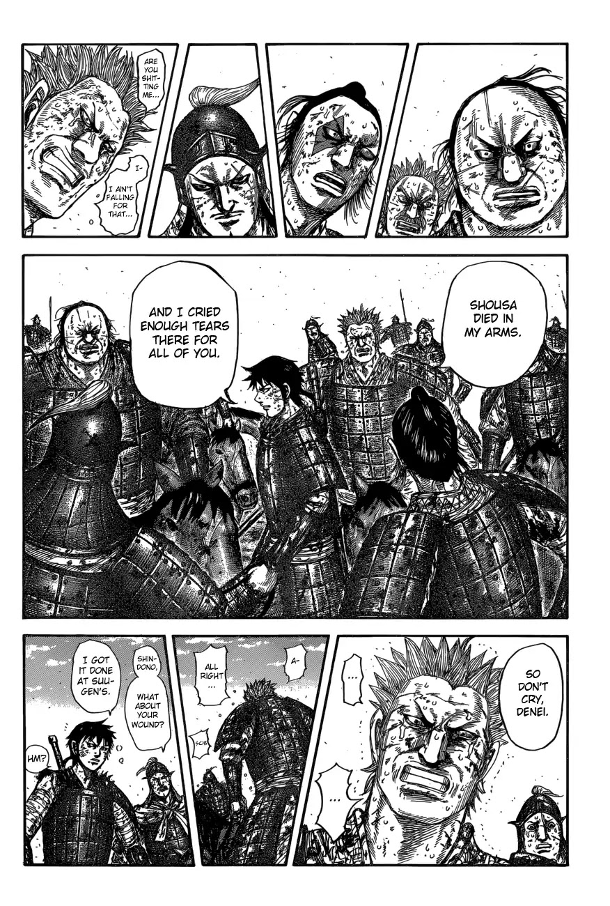 Kingdom Chapter 596 page 10 - Chapter 596: Chougaryuu's HQ