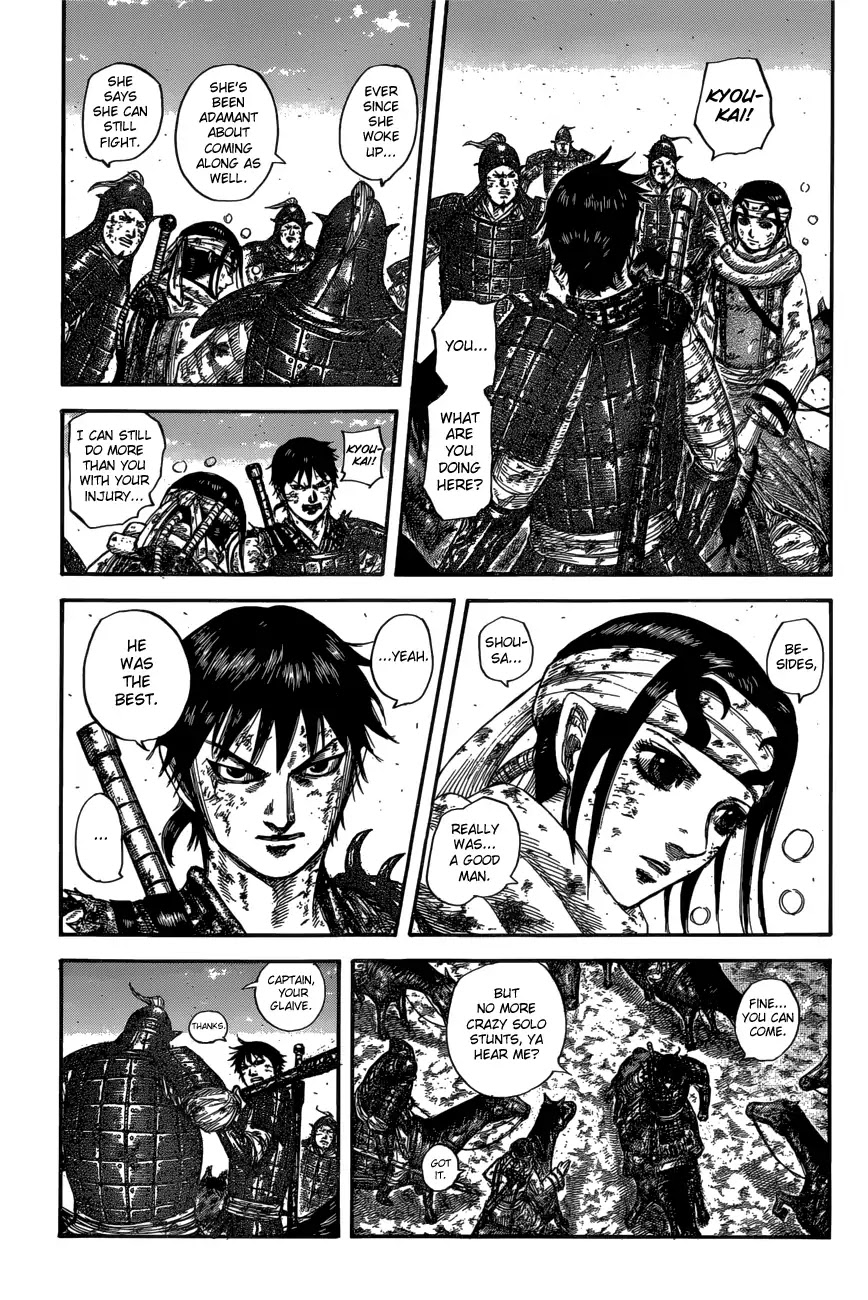 Kingdom Chapter 596 page 11 - Chapter 596: Chougaryuu's HQ
