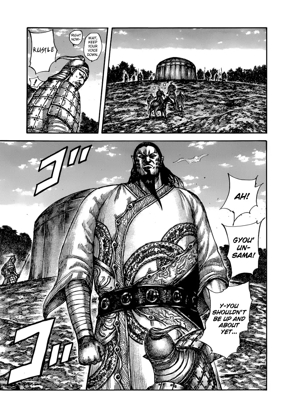 Kingdom Chapter 596 page 13 - Chapter 596: Chougaryuu's HQ