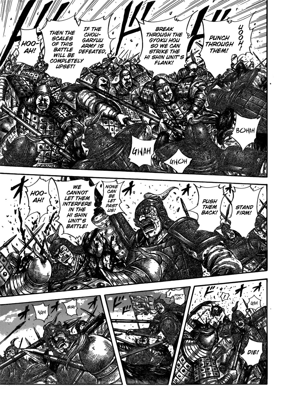 Kingdom Chapter 596 page 15 - Chapter 596: Chougaryuu's HQ