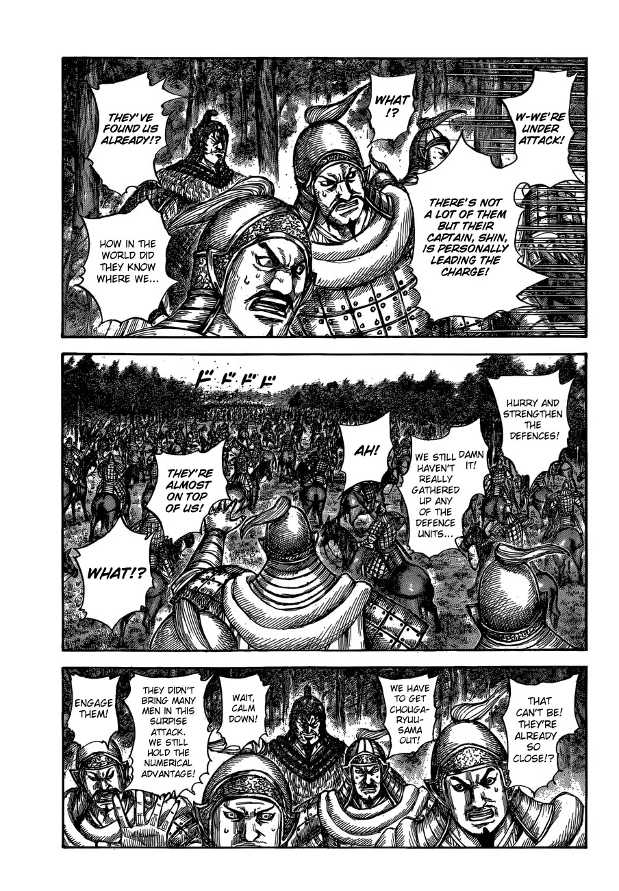 Kingdom Chapter 596 page 17 - Chapter 596: Chougaryuu's HQ