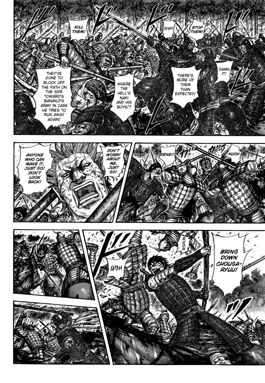 Kingdom Chapter 596 page 18 - Chapter 596: Chougaryuu's HQ