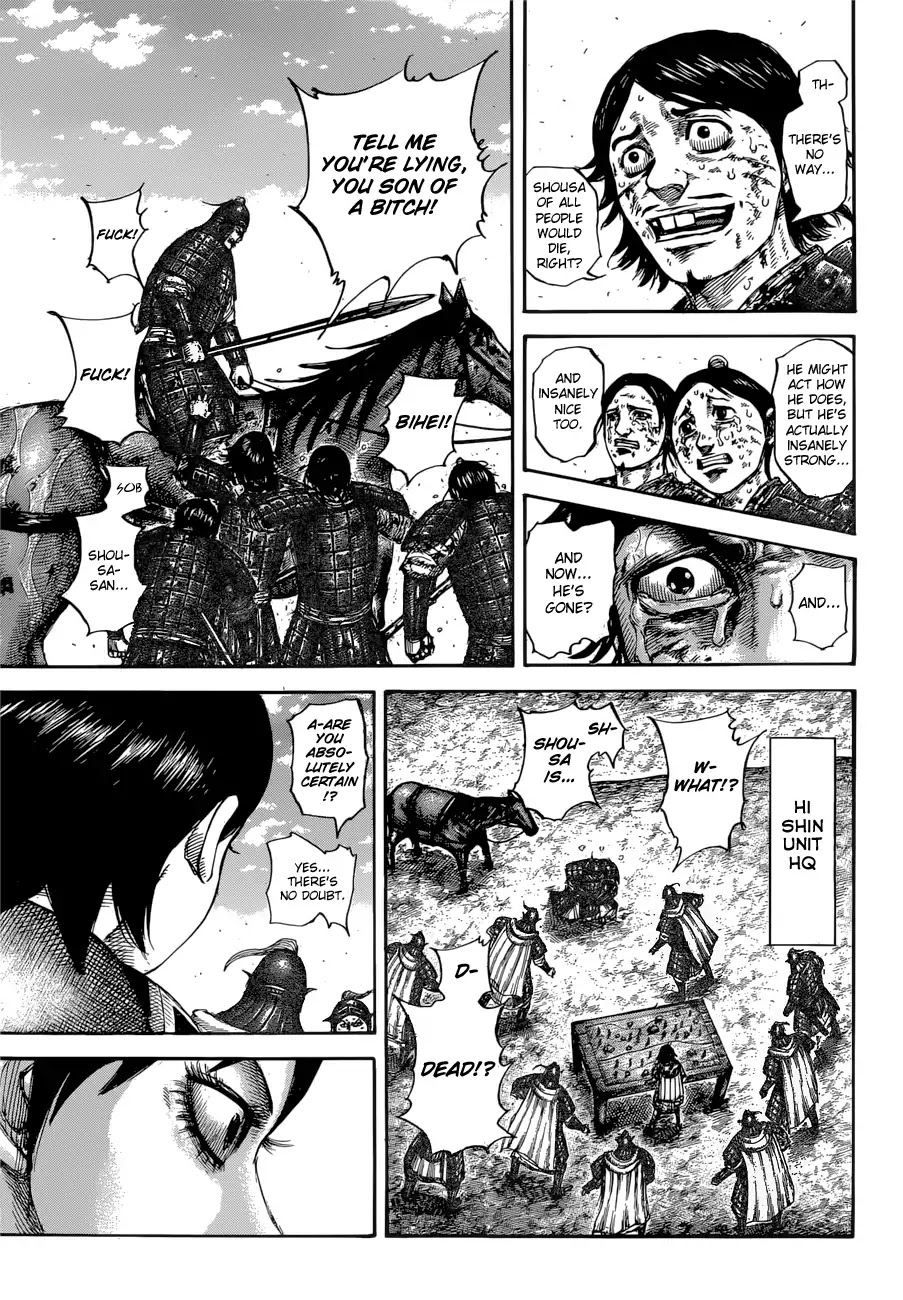 Kingdom Chapter 596 page 5 - Chapter 596: Chougaryuu's HQ