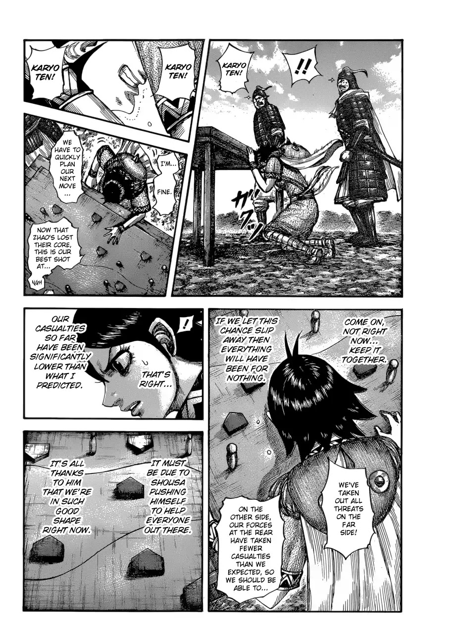 Kingdom Chapter 596 page 6 - Chapter 596: Chougaryuu's HQ