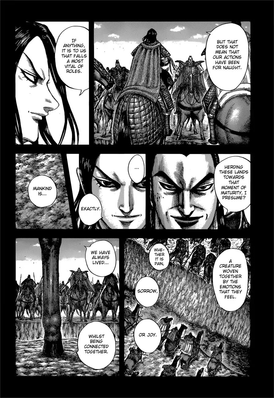 Kingdom manga, chapter 597, page 10 of 19