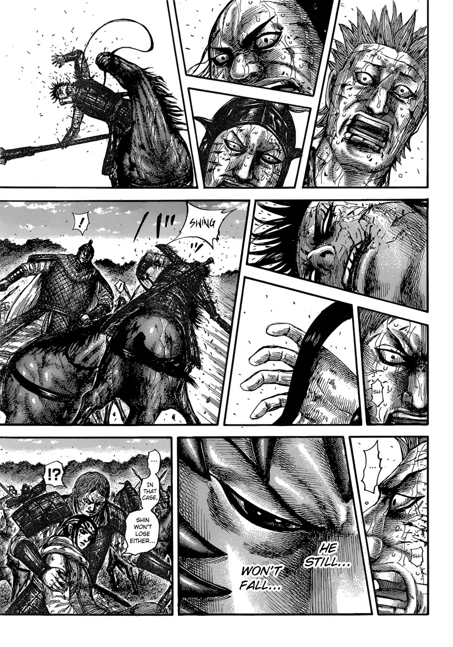 Kingdom manga, chapter 598, page 15 of 22