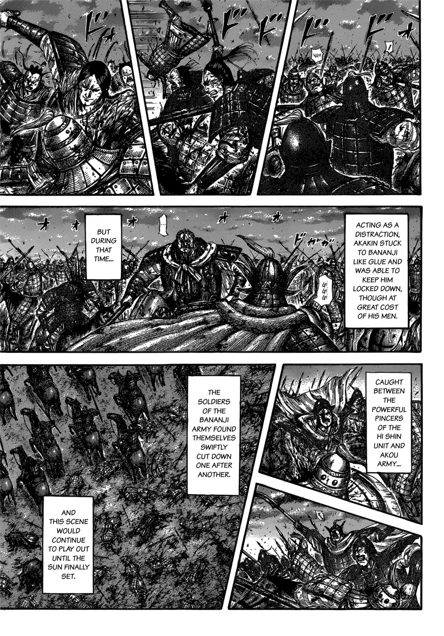 Kingdom Chapter 599 page 12 - Chapter 599: Right Wing's Scales