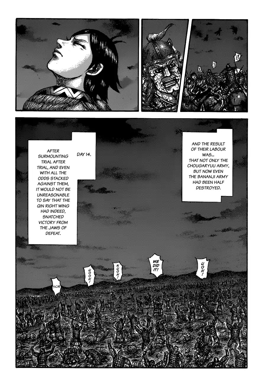 Kingdom Chapter 599 page 13 - Chapter 599: Right Wing's Scales