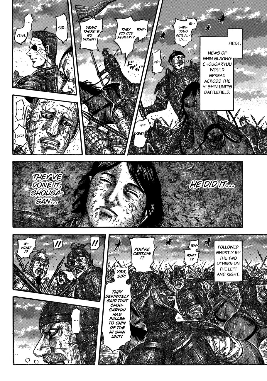 Kingdom Chapter 599 page 9 - Chapter 599: Right Wing's Scales