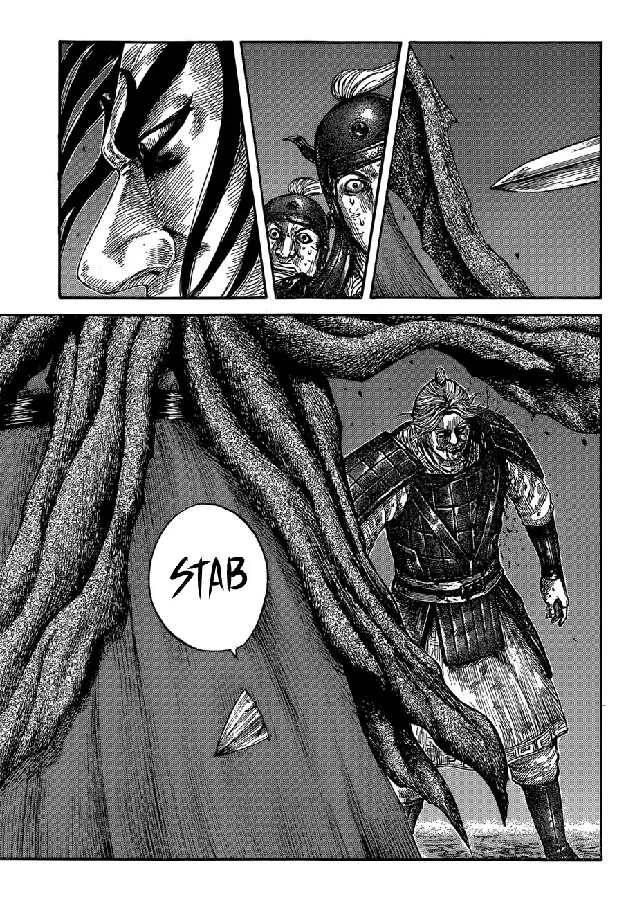 Kingdom manga, chapter 600, page 9 of 20