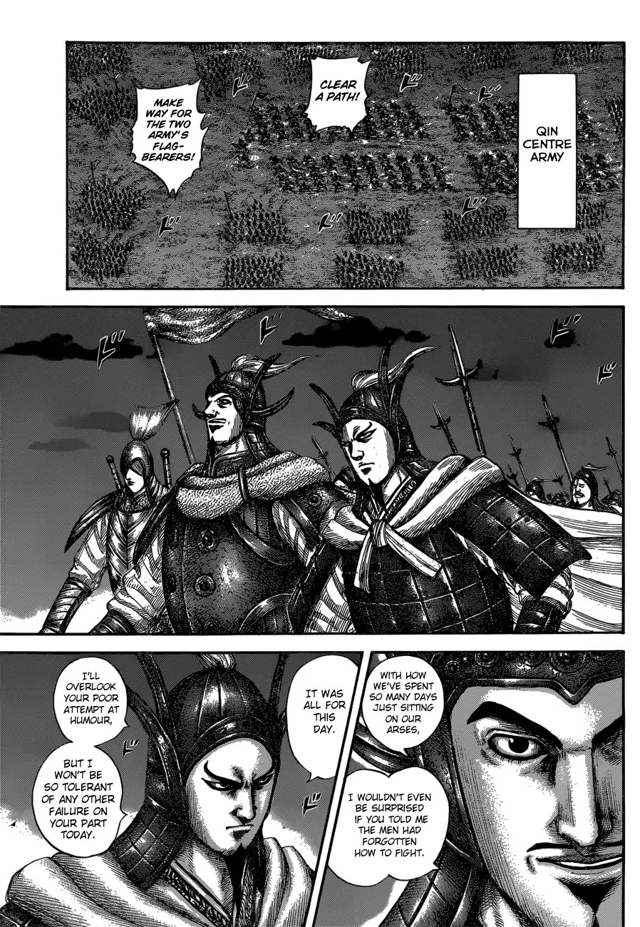 Kingdom manga, chapter 601, page 13 of 22