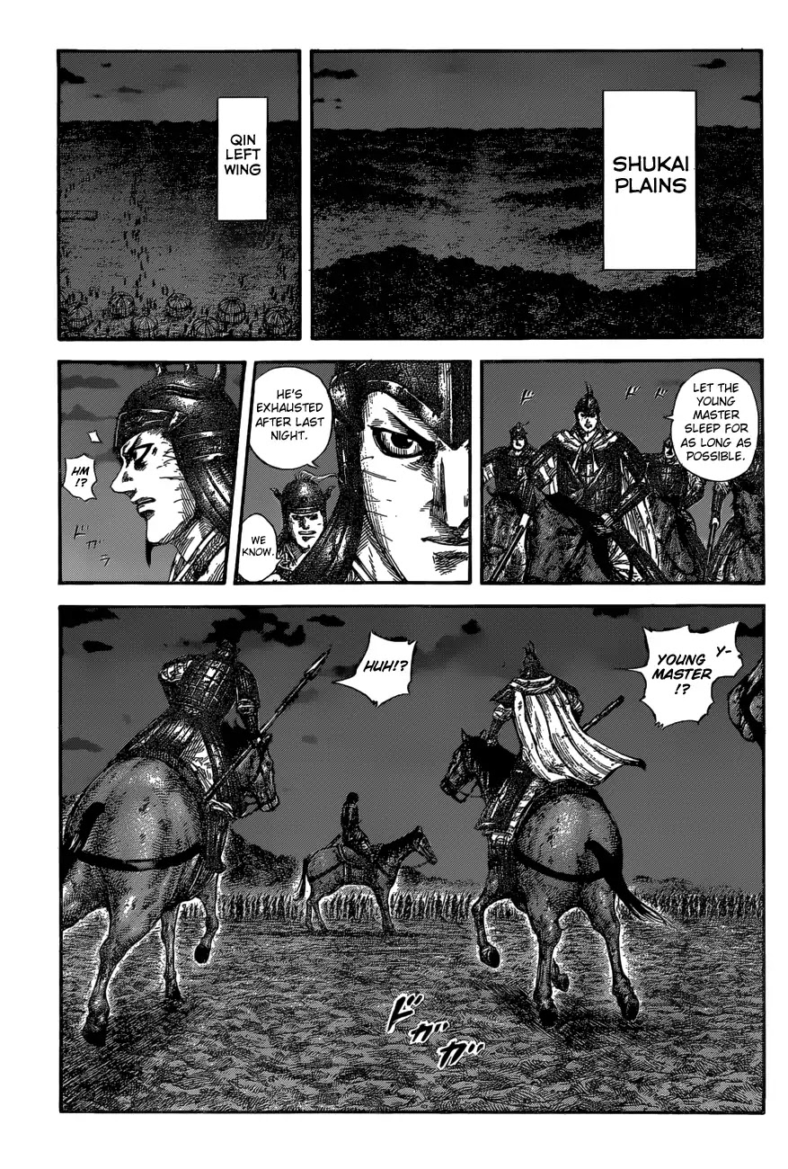 Kingdom manga, chapter 601, page 9 of 22