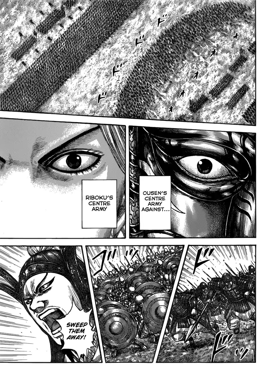 Kingdom Chapter 602 page 11 - Chapter 602: Riboku's Formations