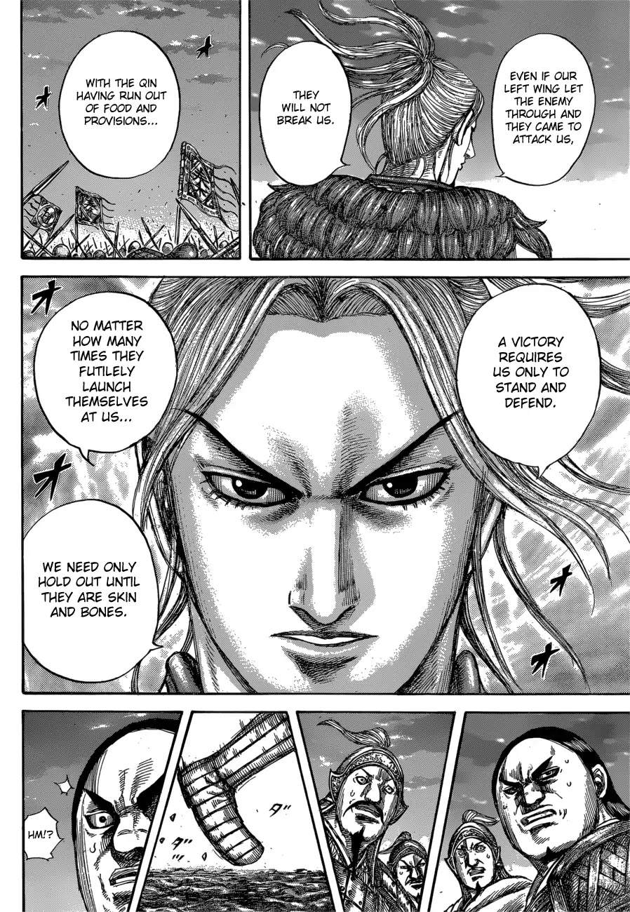 Kingdom Chapter 602 page 16 - Chapter 602: Riboku's Formations