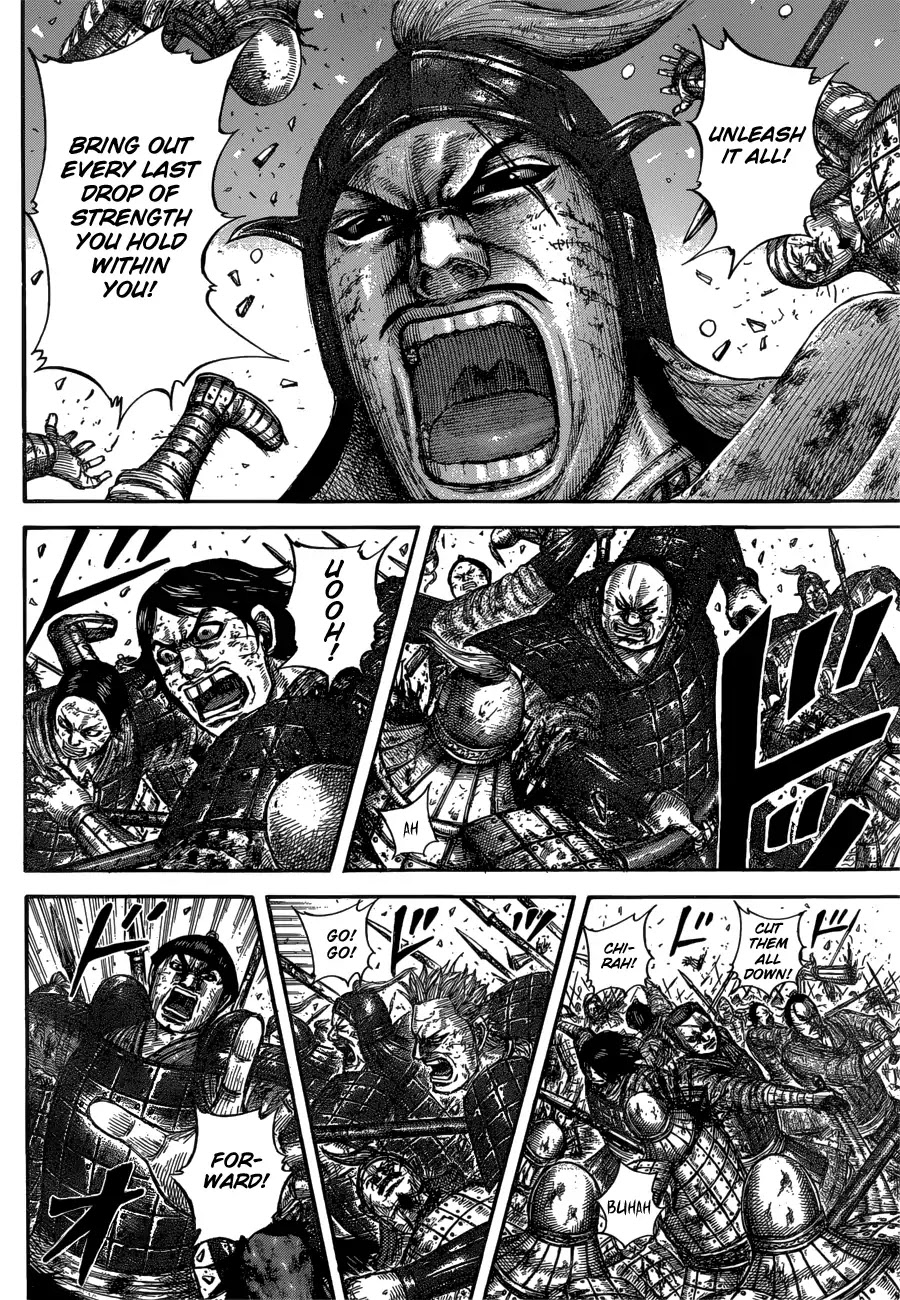 Kingdom Chapter 602 page 5 - Chapter 602: Riboku's Formations
