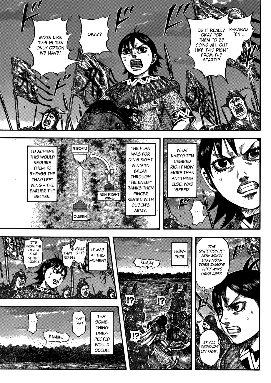 Kingdom Chapter 602 page 6 - Chapter 602: Riboku's Formations