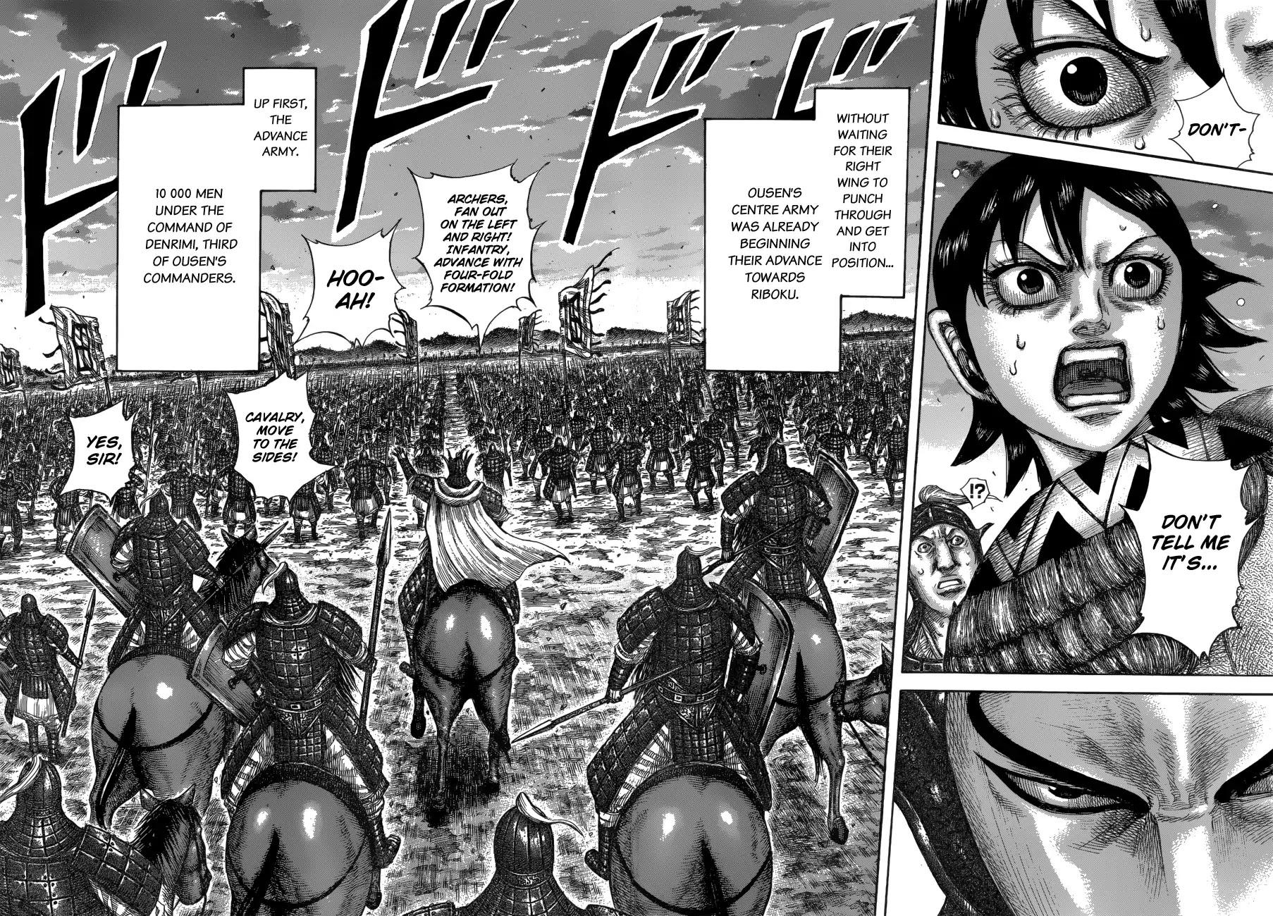 Kingdom Chapter 602 page 7 - Chapter 602: Riboku's Formations