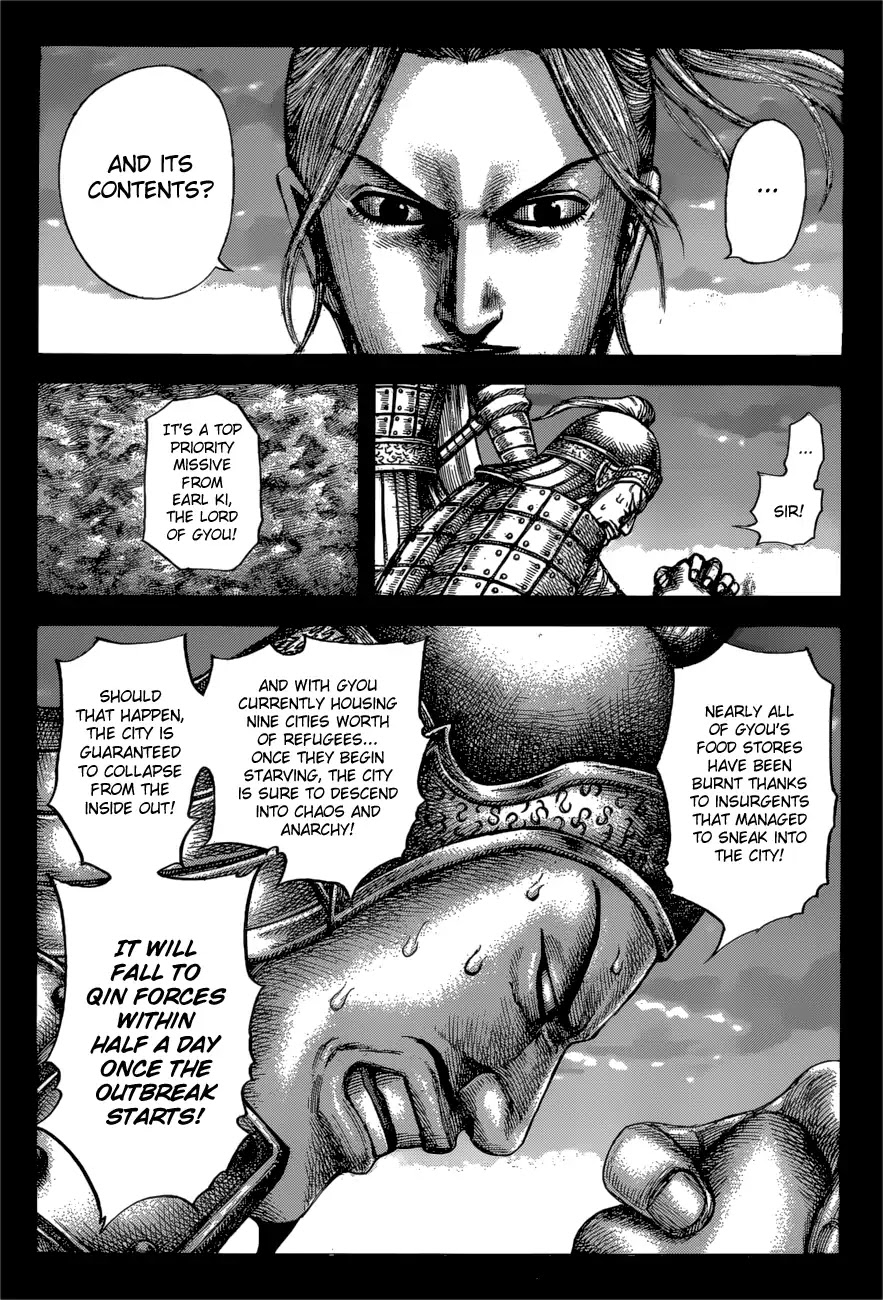 Kingdom manga, chapter 603, page 5 of 19
