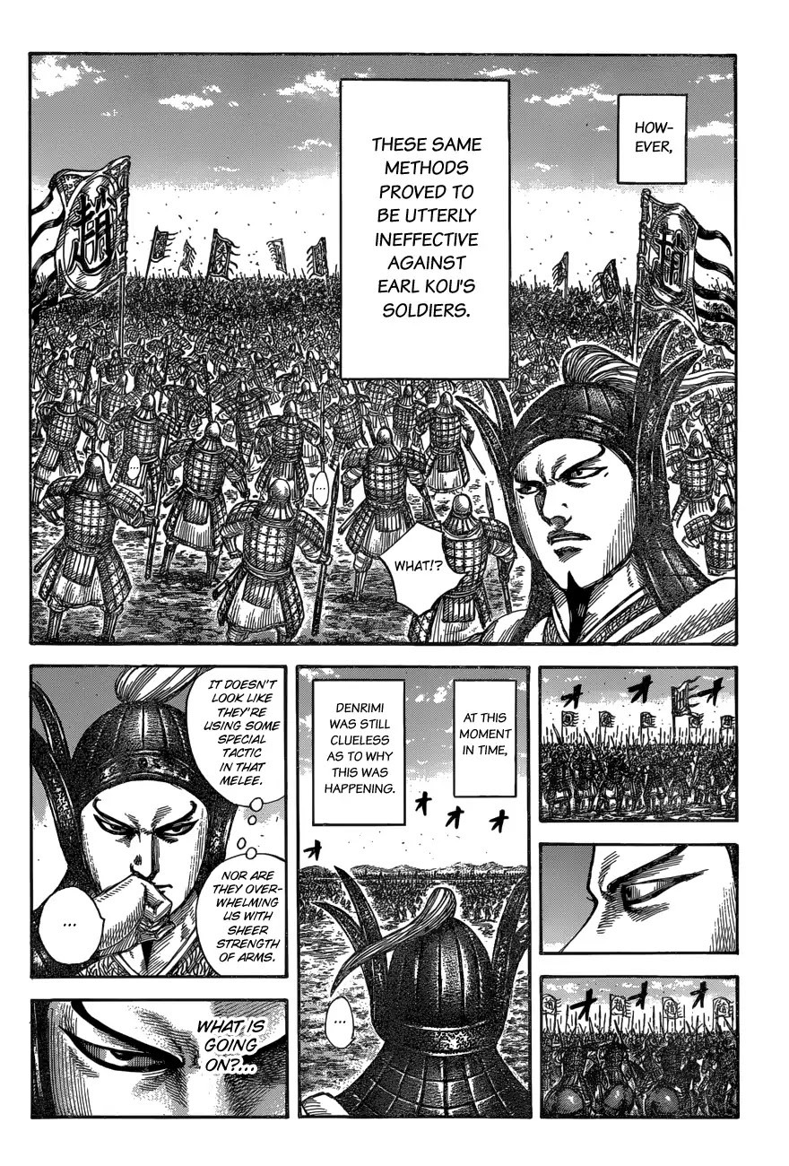 Kingdom manga, chapter 604, page 14 of 19