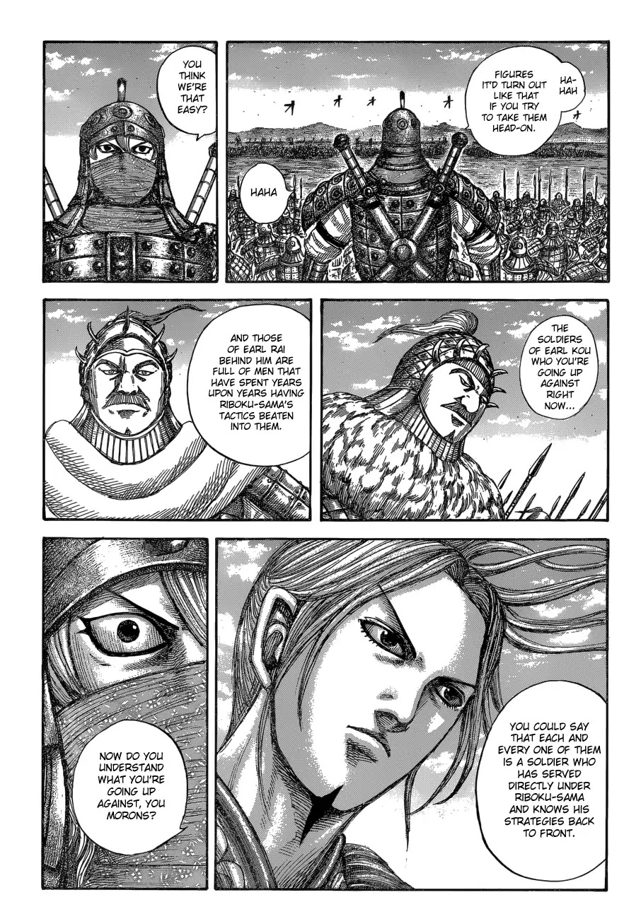 Kingdom manga, chapter 604, page 15 of 19