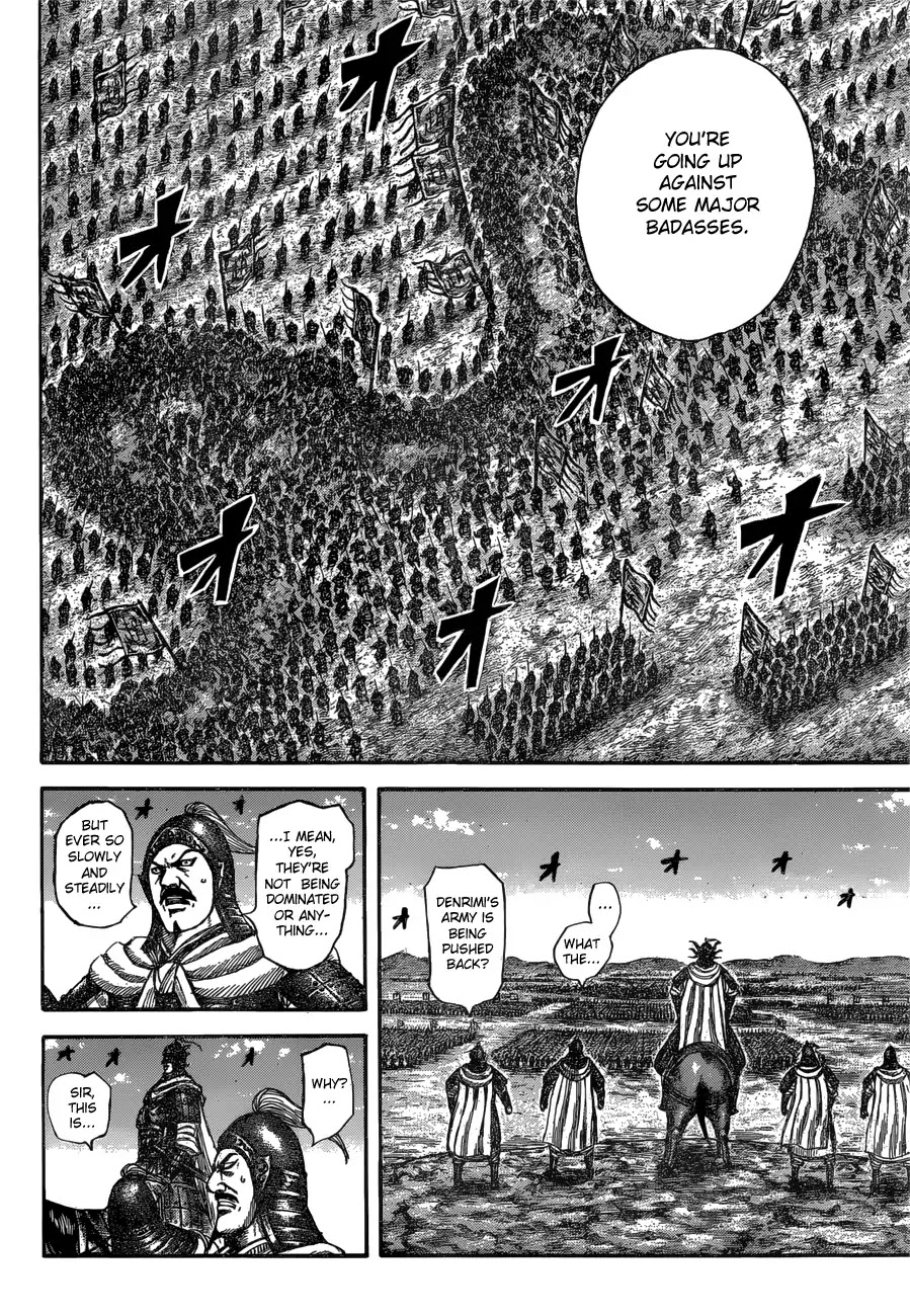 Kingdom manga, chapter 604, page 16 of 19