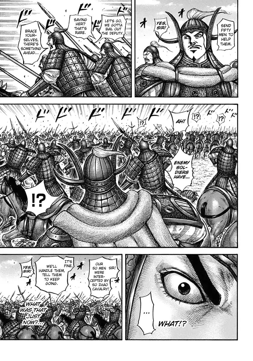 Kingdom manga, chapter 605, page 10 of 18