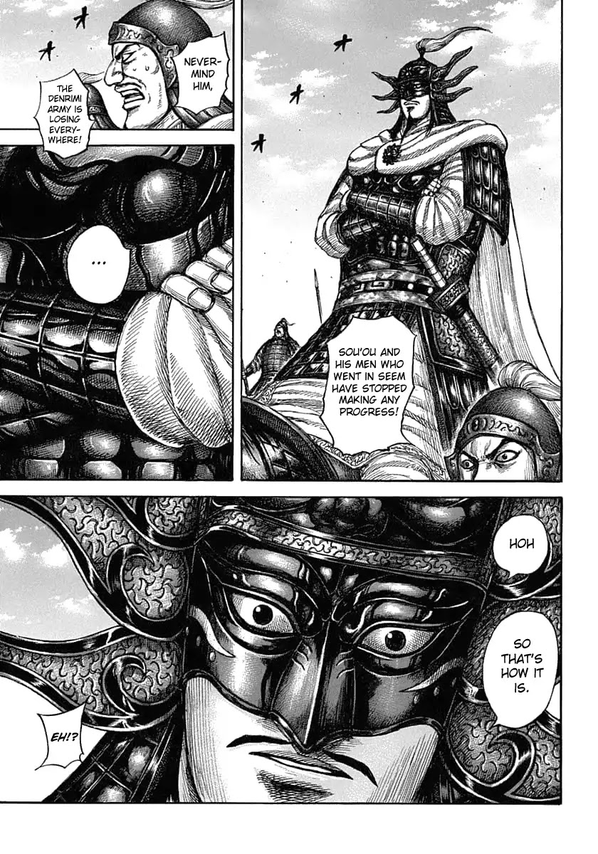 Kingdom manga, chapter 605, page 12 of 18