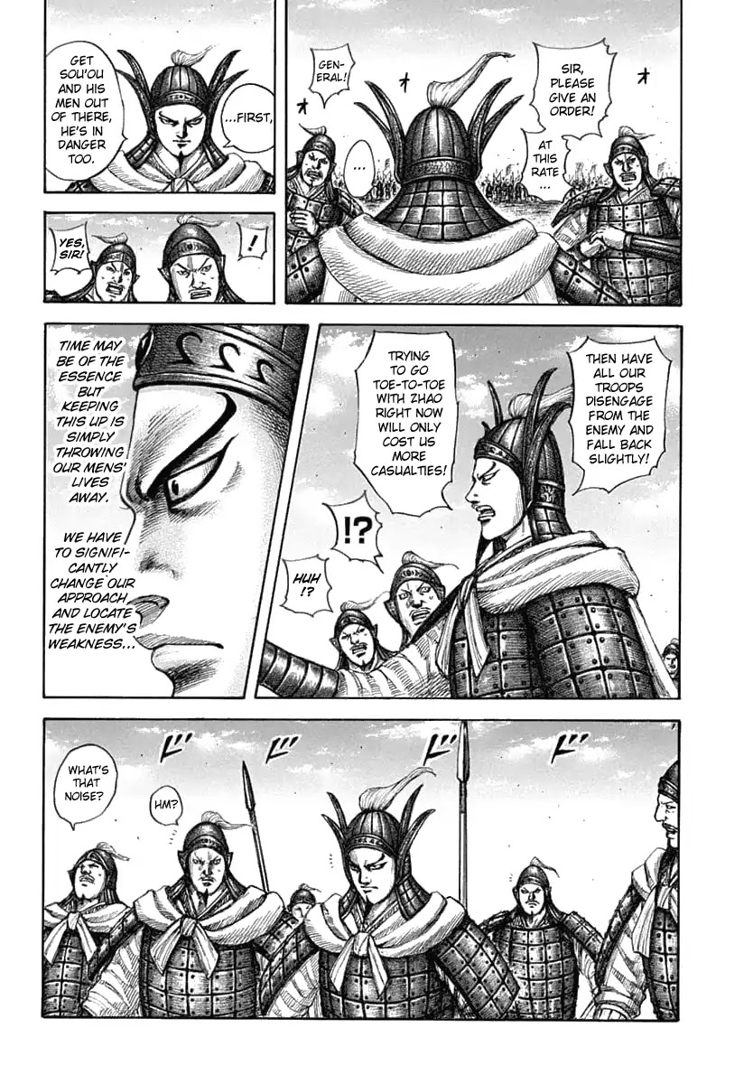 Kingdom manga, chapter 605, page 13 of 18