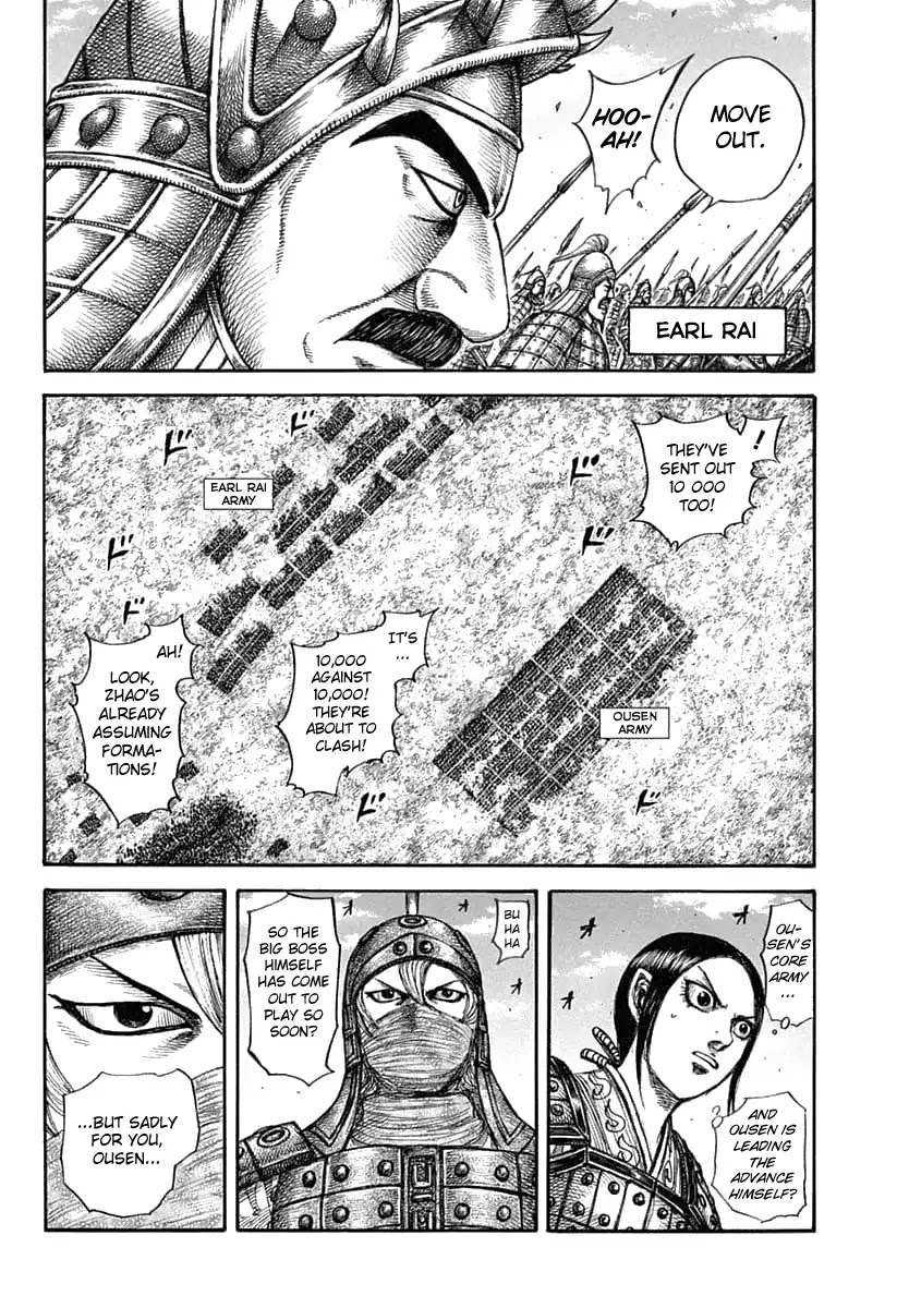 Kingdom manga, chapter 605, page 16 of 18